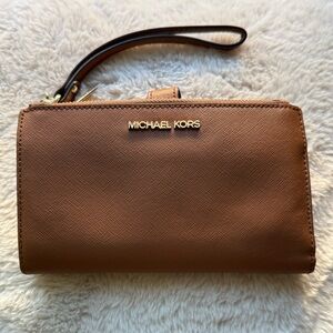 Michael Kors Brown Leather Wallet